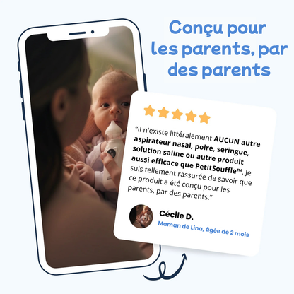 PetitSouffle™ - Aspirateur nasal électrique pour bébé