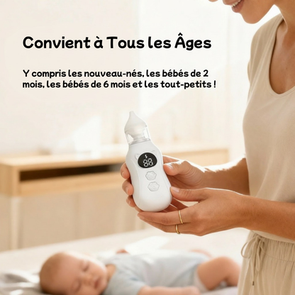 PetitSouffle™ - Aspirateur nasal électrique pour bébé