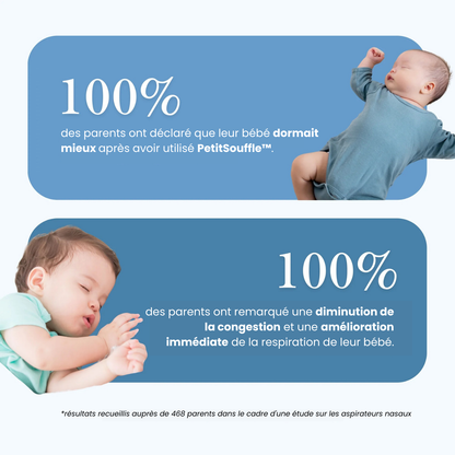 PetitSouffle™ - Aspirateur nasal électrique pour bébé